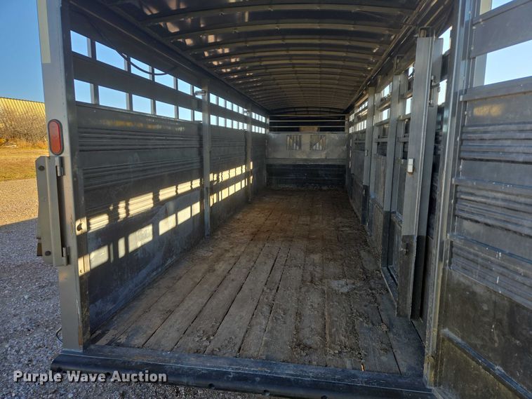 image for item DT4542 2016 Titan Trailer Mfg livestock trailer