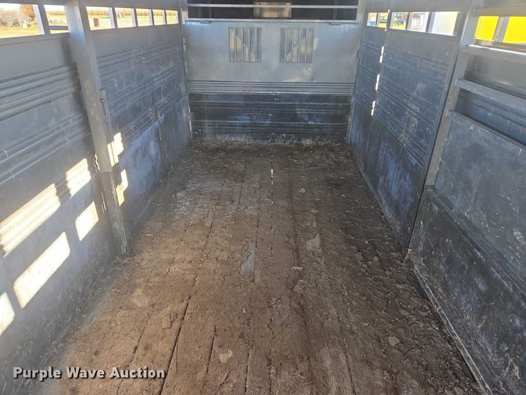 image for item DT4542 2016 Titan Trailer Mfg livestock trailer