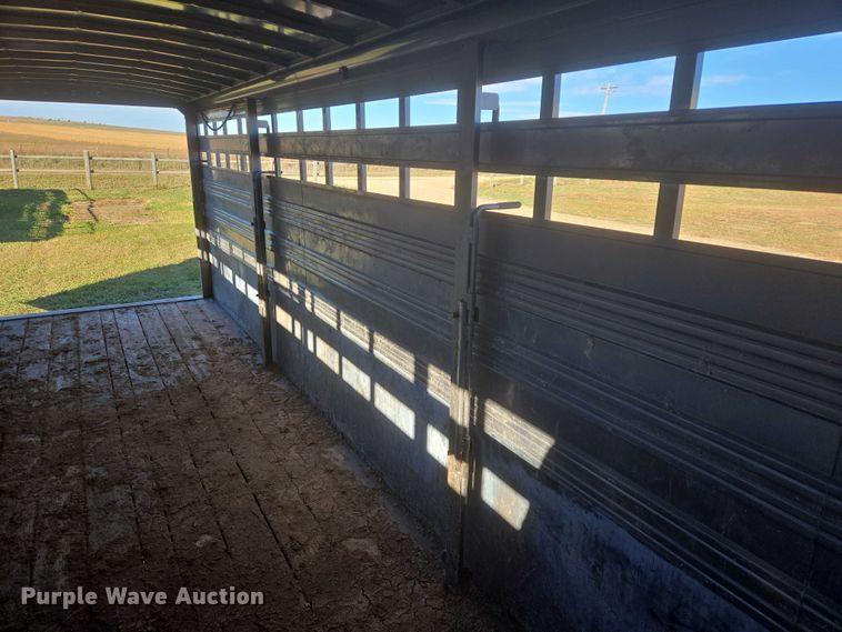 image for item DT4542 2016 Titan Trailer Mfg livestock trailer