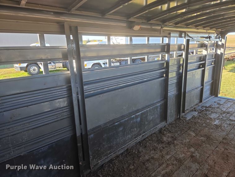 image for item DT4542 2016 Titan Trailer Mfg livestock trailer