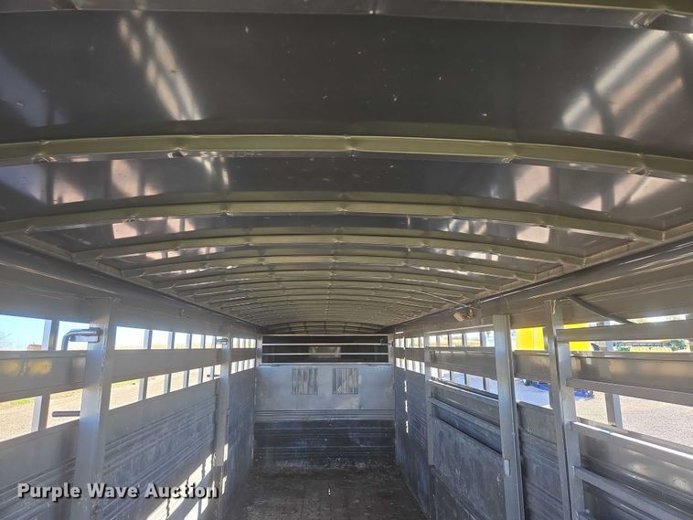 image for item DT4542 2016 Titan Trailer Mfg livestock trailer