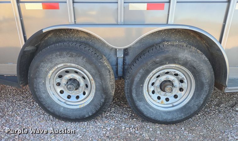 image for item DT4542 2016 Titan Trailer Mfg livestock trailer