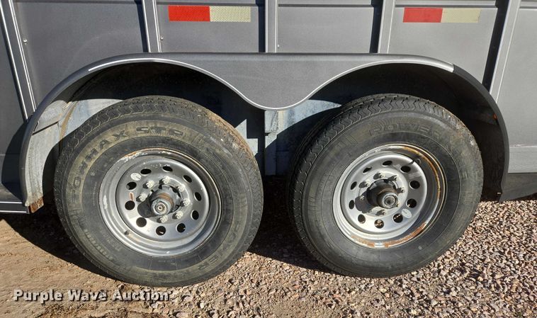 image for item DT4542 2016 Titan Trailer Mfg livestock trailer