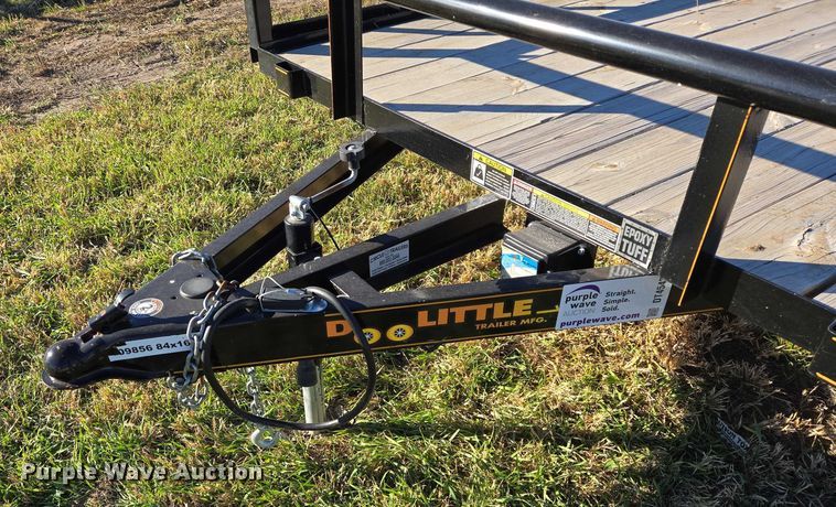 image for item DT4543 2022 Doolittle HD Pro Series 8416 utility trailer