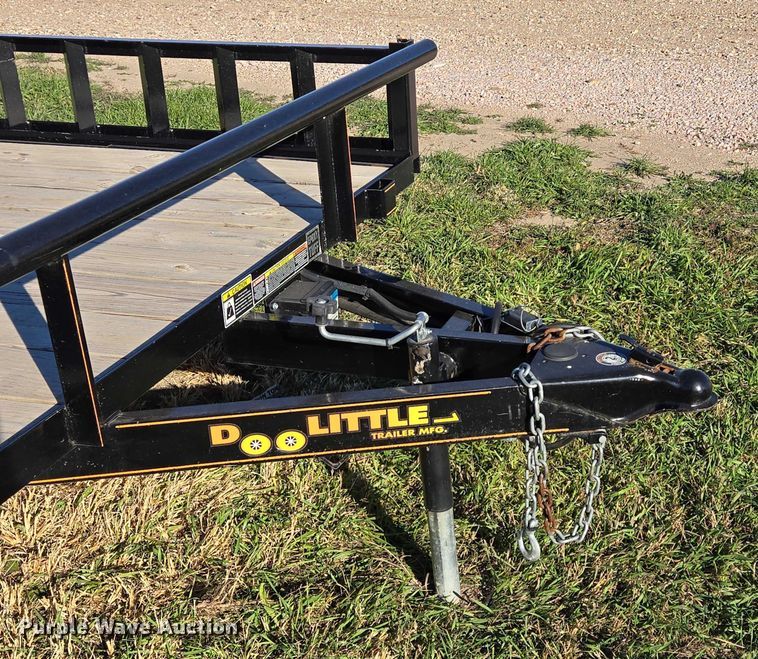 image for item DT4543 2022 Doolittle HD Pro Series 8416 utility trailer