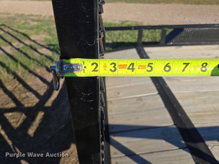 image for item DT4543 2022 Doolittle HD Pro Series 8416 utility trailer