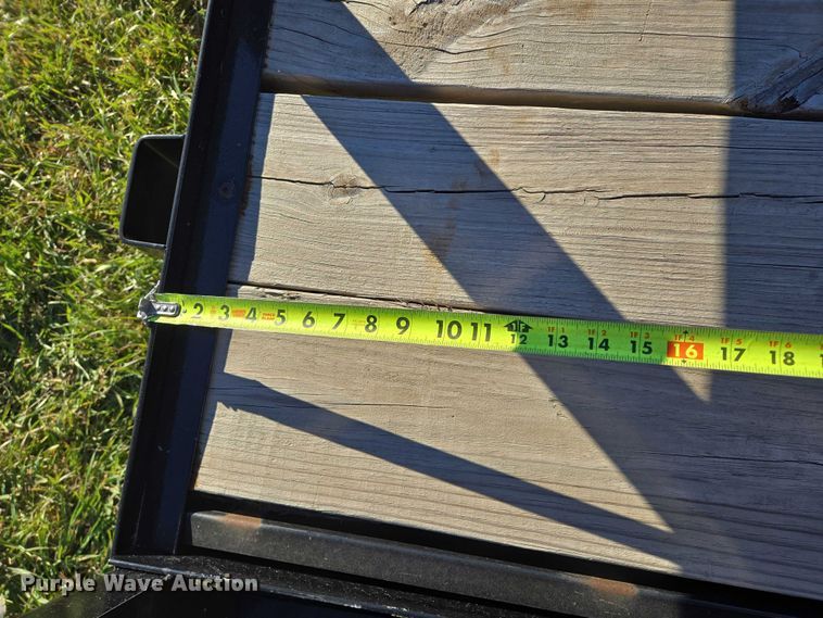 image for item DT4543 2022 Doolittle HD Pro Series 8416 utility trailer