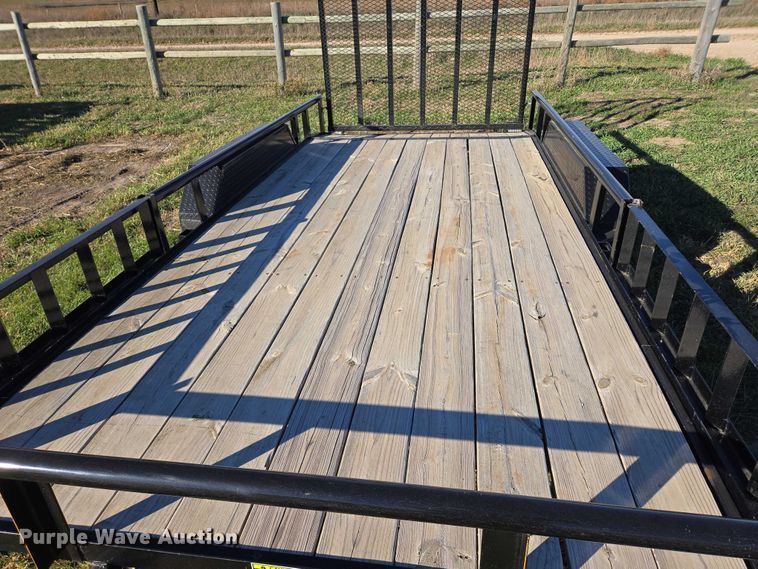 image for item DT4543 2022 Doolittle HD Pro Series 8416 utility trailer