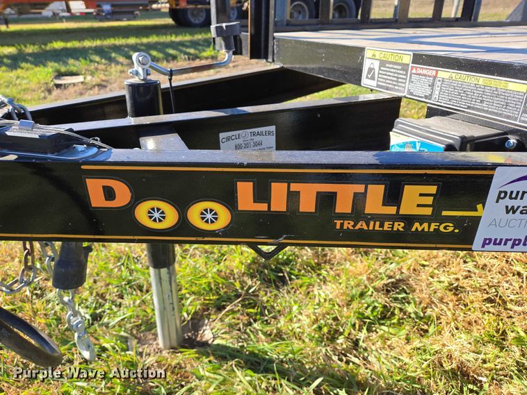 image for item DT4543 2022 Doolittle HD Pro Series 8416 utility trailer