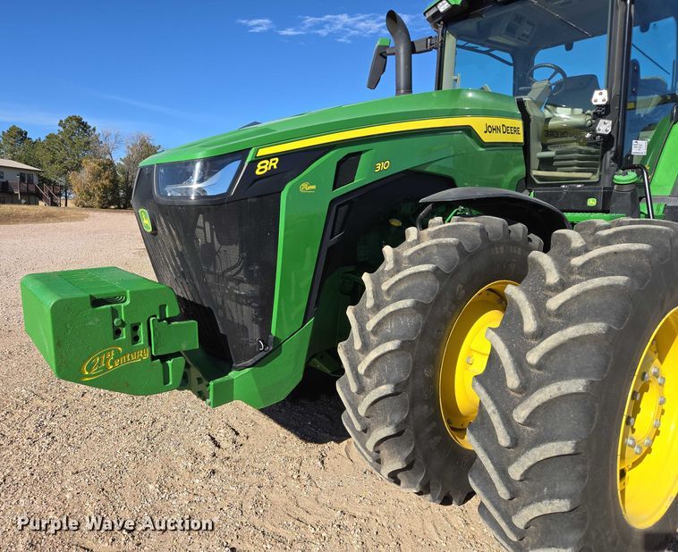 image for item DT4549 2020 John Deere 8R 310 MFWD tractor
