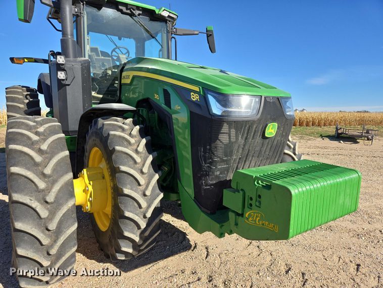 image for item DT4549 2020 John Deere 8R 310 MFWD tractor
