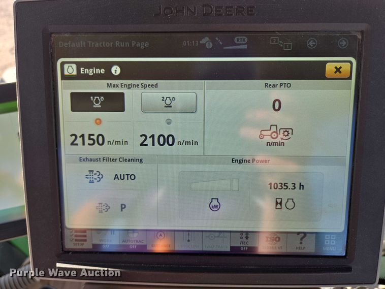 image for item DT4549 2020 John Deere 8R 310 MFWD tractor