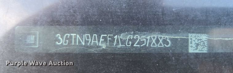 image for item DT4556 2020 GMC Sierra 1500 pickup truck