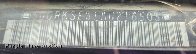 image for item DT4557 2010 Chevrolet Silverado 1500 Crew Cab pickup truck