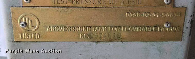 image for item DT4559 (2) Buffalo Tank Co oil tanks