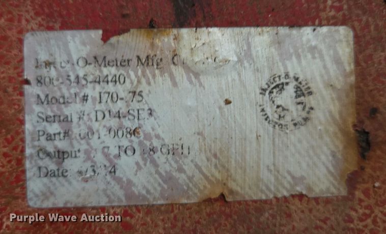 image for item DT4561 Approximately 18 Inject-O-Meter I70-75 irrigation pumps