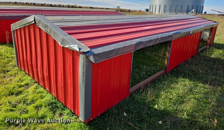 image for item DT4567 (2) Ashby Manufacturing calf shelters