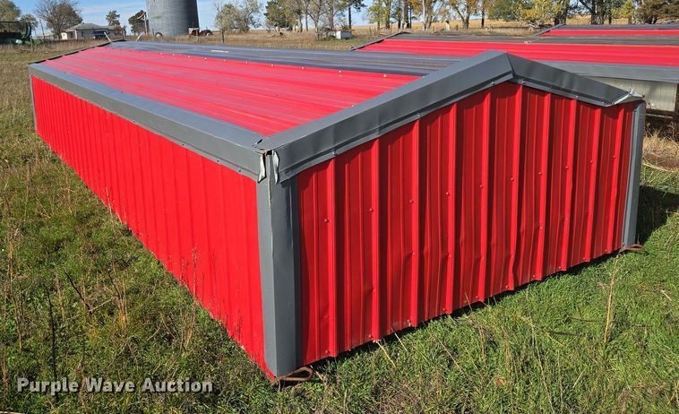 image for item DT4567 (2) Ashby Manufacturing calf shelters