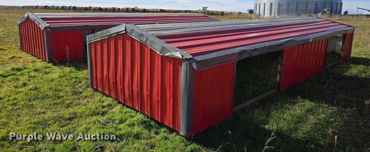 image for item DT4567 (2) Ashby Manufacturing calf shelters