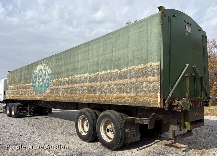 image for item DT4582 1989 Great Dane Trailers GPS-245 side curtain trailer