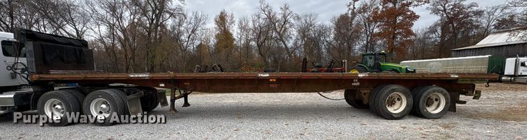image for item DT4584 1990 Fruehauf PBA-F2S-45N flatbed trailer