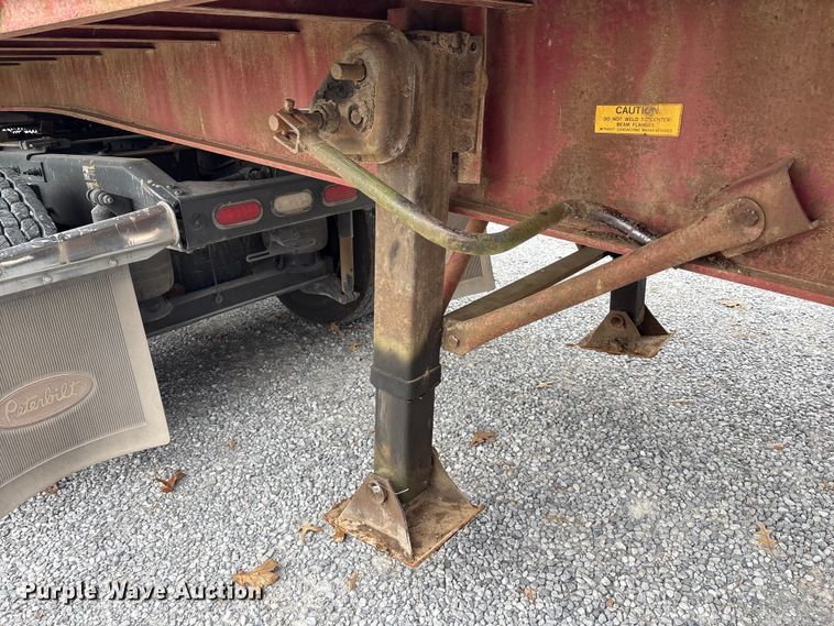 image for item DT4584 1990 Fruehauf PBA-F2S-45N flatbed trailer