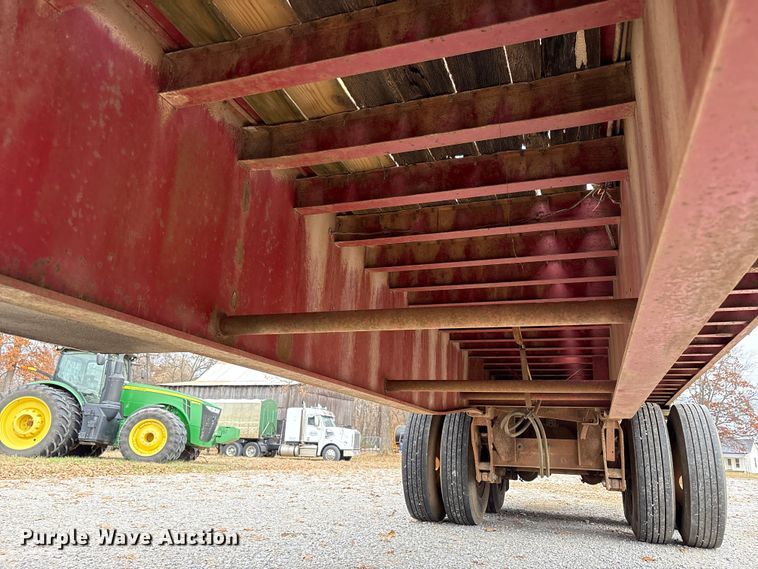 image for item DT4584 1990 Fruehauf PBA-F2S-45N flatbed trailer