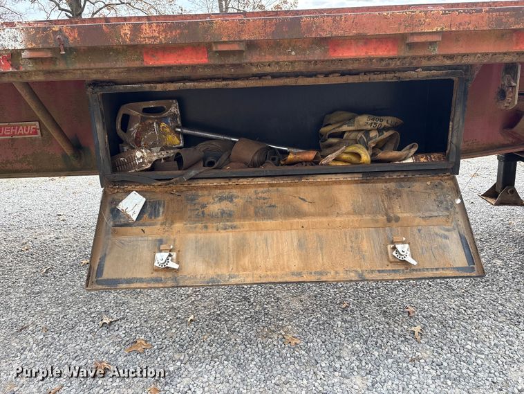 image for item DT4584 1990 Fruehauf PBA-F2S-45N flatbed trailer