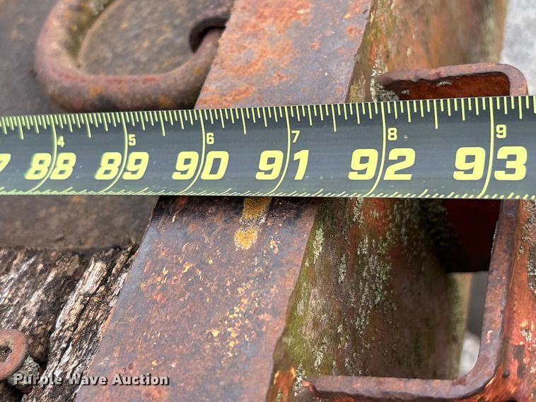 image for item DT4584 1990 Fruehauf PBA-F2S-45N flatbed trailer