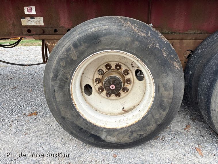 image for item DT4584 1990 Fruehauf PBA-F2S-45N flatbed trailer