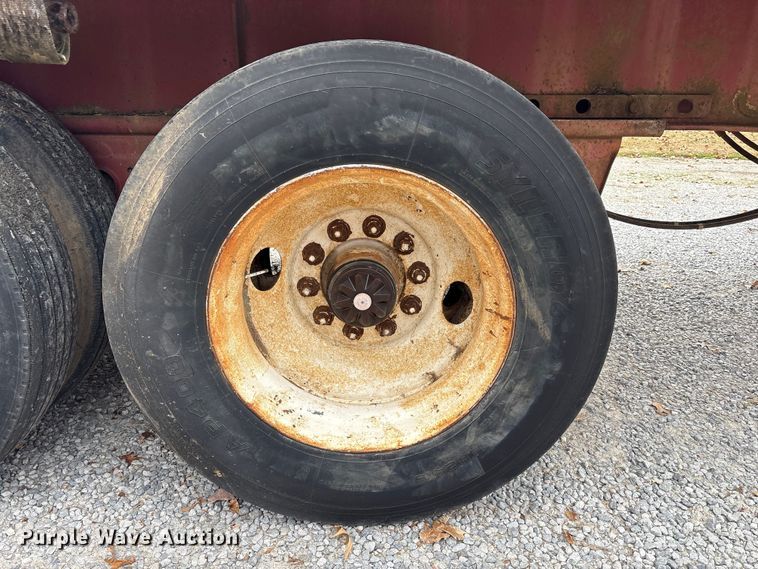 image for item DT4584 1990 Fruehauf PBA-F2S-45N flatbed trailer