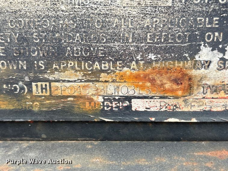 image for item DT4584 1990 Fruehauf PBA-F2S-45N flatbed trailer