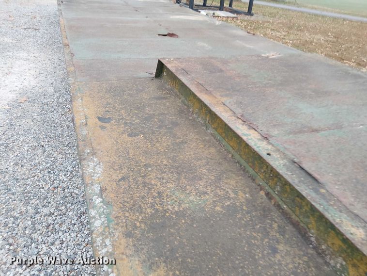 image for item DT4585 Shop Built flatbed trailer