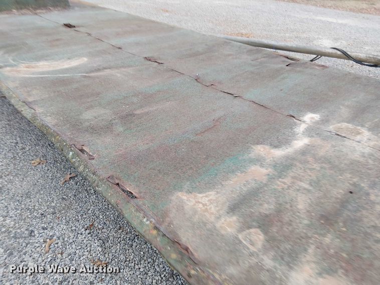 image for item DT4585 Shop Built flatbed trailer