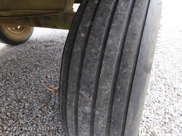 image for item DT4585 Shop Built flatbed trailer