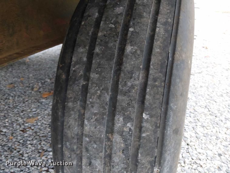 image for item DT4585 Shop Built flatbed trailer