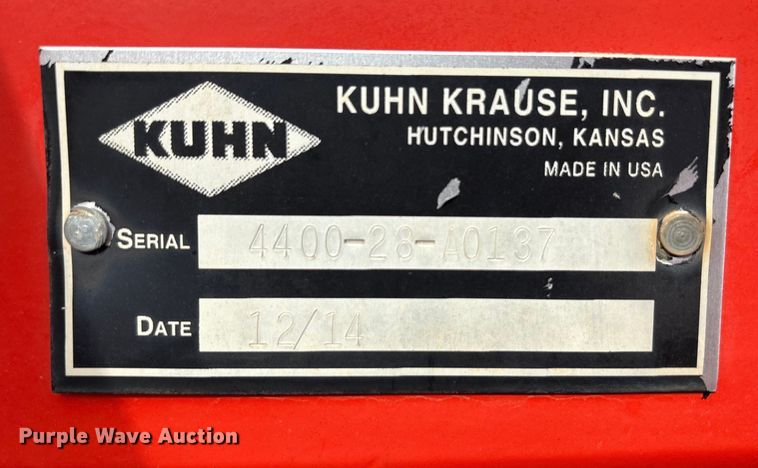 image for item DT4587 Kuhn 4400 cultipacker