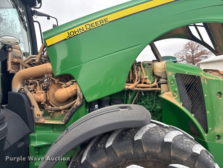 image for item DT4589 2017 John Deere 8370R MFWD tractor