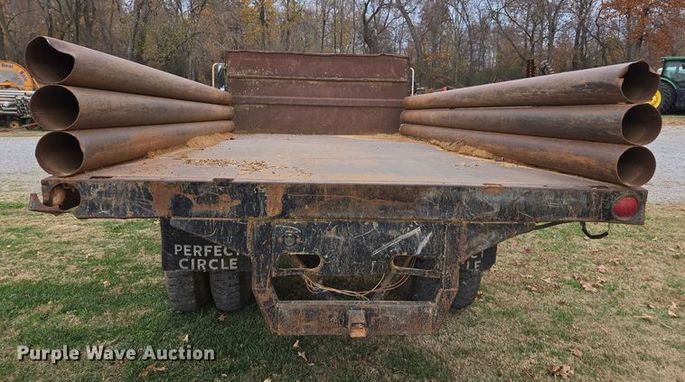 image for item DT4590 1973 Chevrolet C60 dump flatbed truck