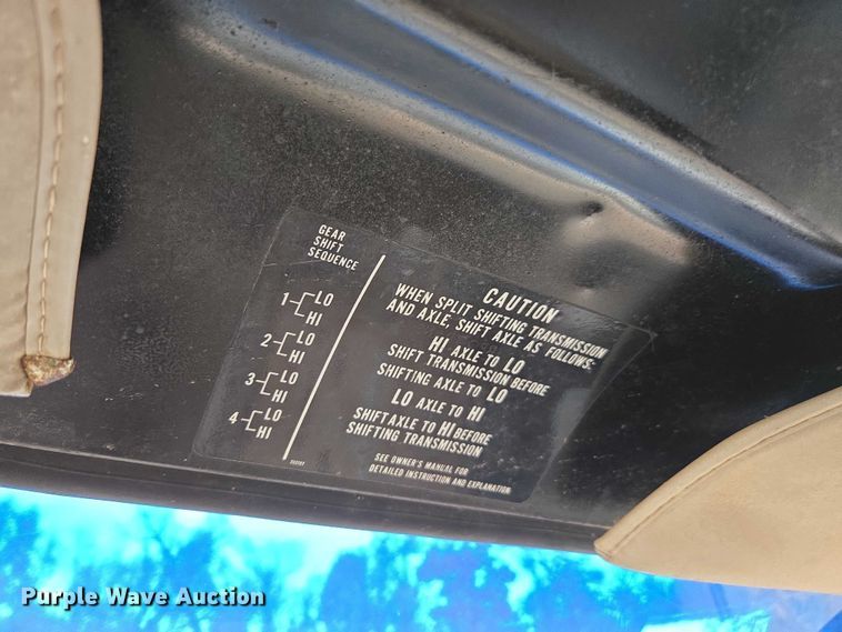 image for item DT4590 1973 Chevrolet C60 dump flatbed truck