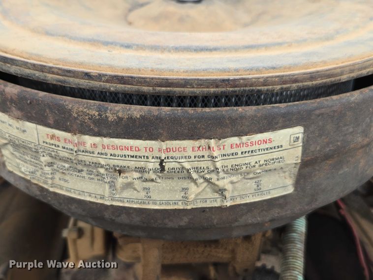 image for item DT4590 1973 Chevrolet C60 dump flatbed truck