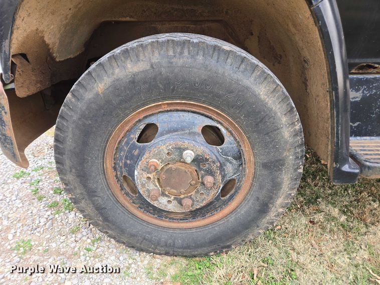 image for item DT4590 1973 Chevrolet C60 dump flatbed truck