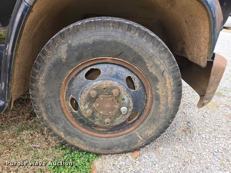 image for item DT4590 1973 Chevrolet C60 dump flatbed truck