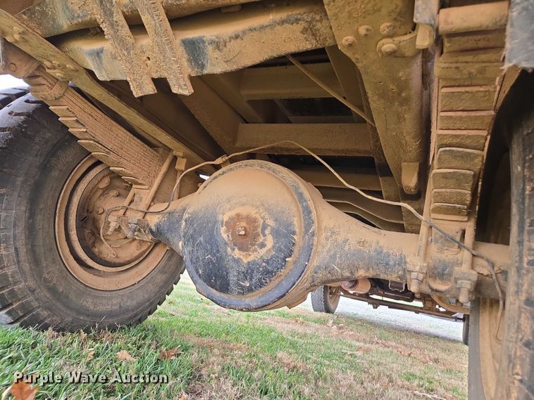 image for item DT4590 1973 Chevrolet C60 dump flatbed truck