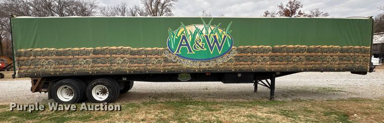 image for item DT4592 2019 Wade Services WHT45FT side curtain trailer