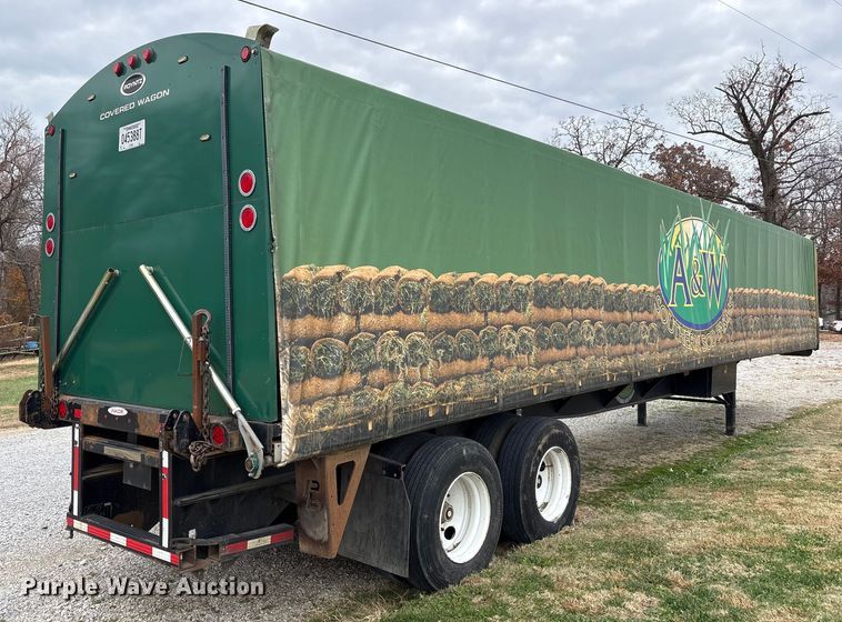 image for item DT4592 2019 Wade Services WHT45FT side curtain trailer