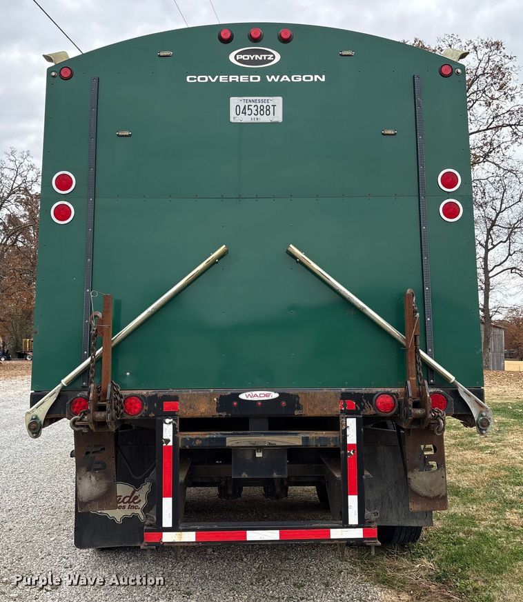 image for item DT4592 2019 Wade Services WHT45FT side curtain trailer