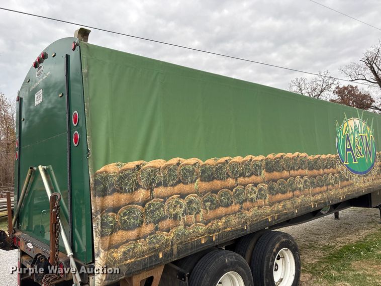 image for item DT4592 2019 Wade Services WHT45FT side curtain trailer