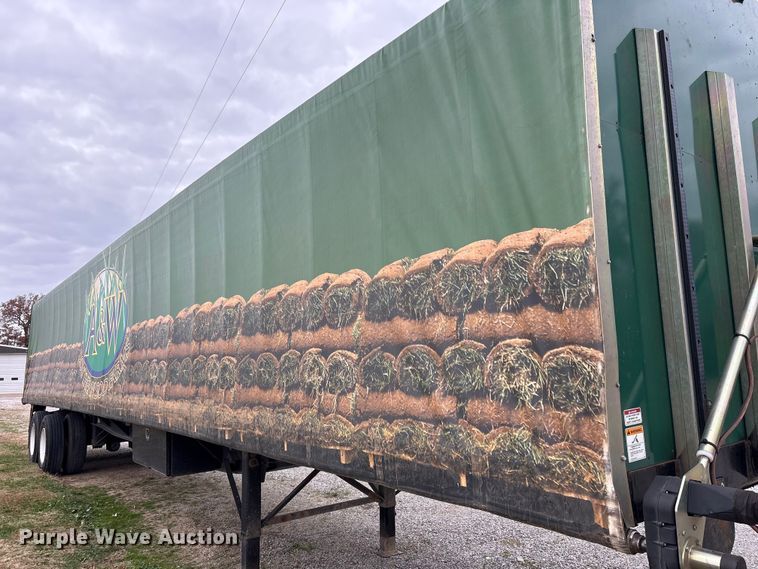 image for item DT4592 2019 Wade Services WHT45FT side curtain trailer