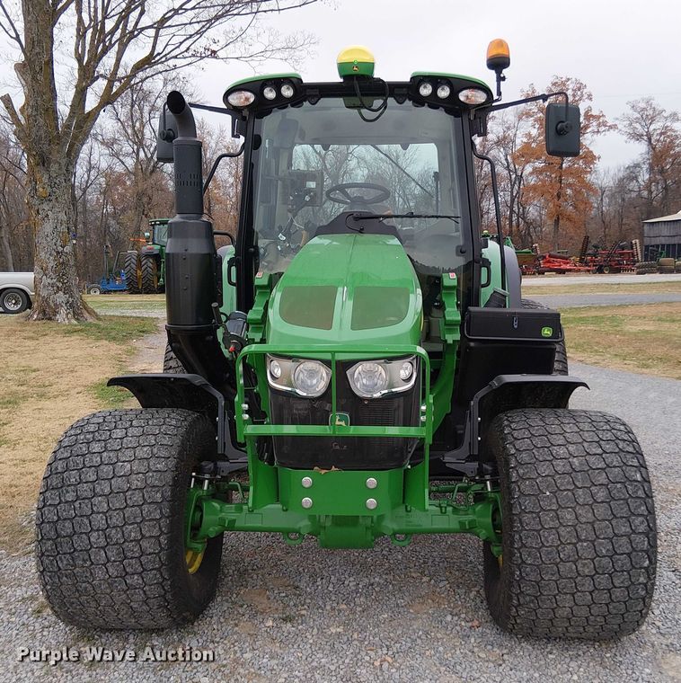 image for item DT4595 2021 John Deere 6110M MFWD tractor